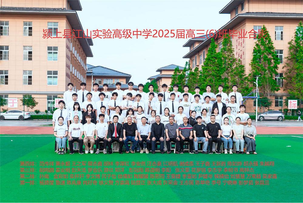 2025届毕业生 高三（6）班